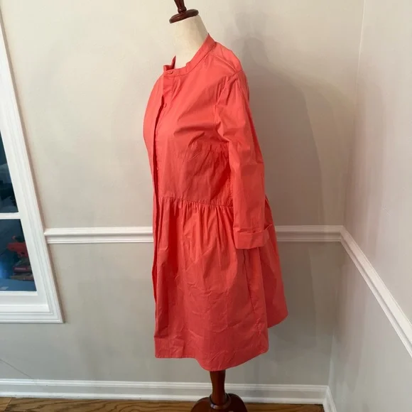 Tuckernuck poppy pink royal shirt dress- Size medium - Picture 2 of 7